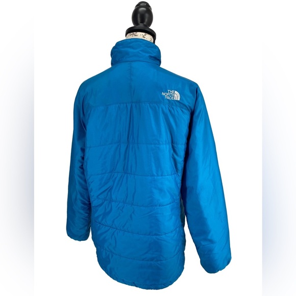The North Face Dentelles Puffer Jacket Teal Blue L - Picture 2 of 8